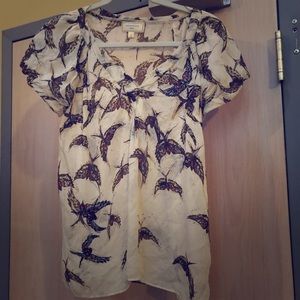 Moulinette Soeurs swallow blouse size 6